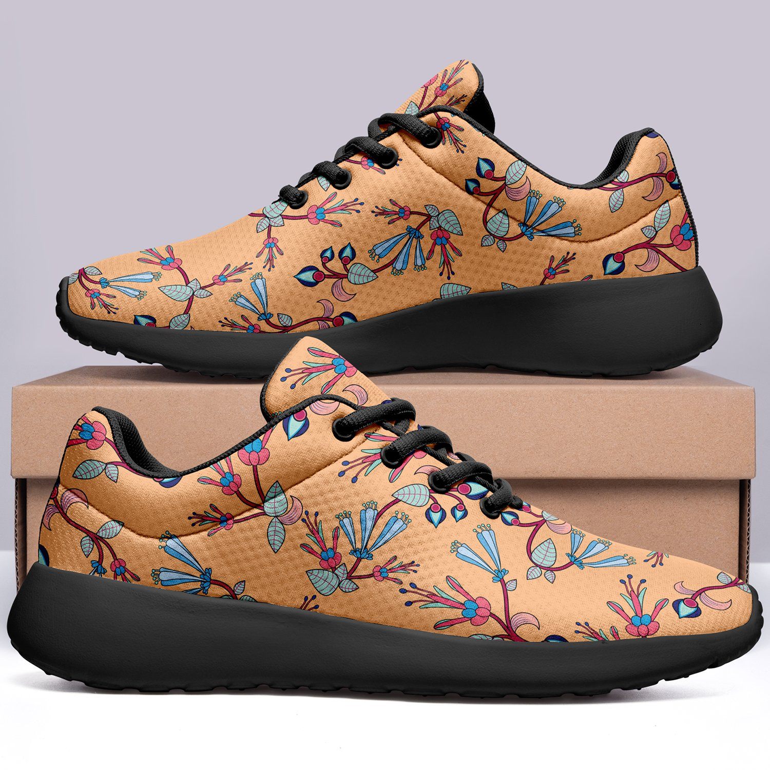 Swift Floral Peache Ikkaayi Sport Sneakers ikkaayi Herman 