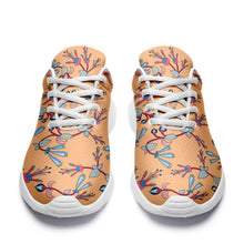 Load image into Gallery viewer, Swift Floral Peache Ikkaayi Sport Sneakers ikkaayi Herman 
