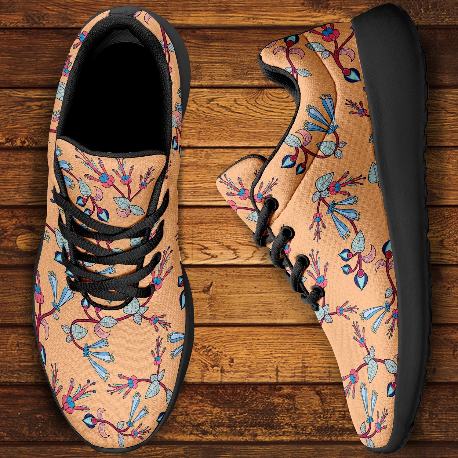 Swift Floral Peache Ikkaayi Sport Sneakers ikkaayi Herman 