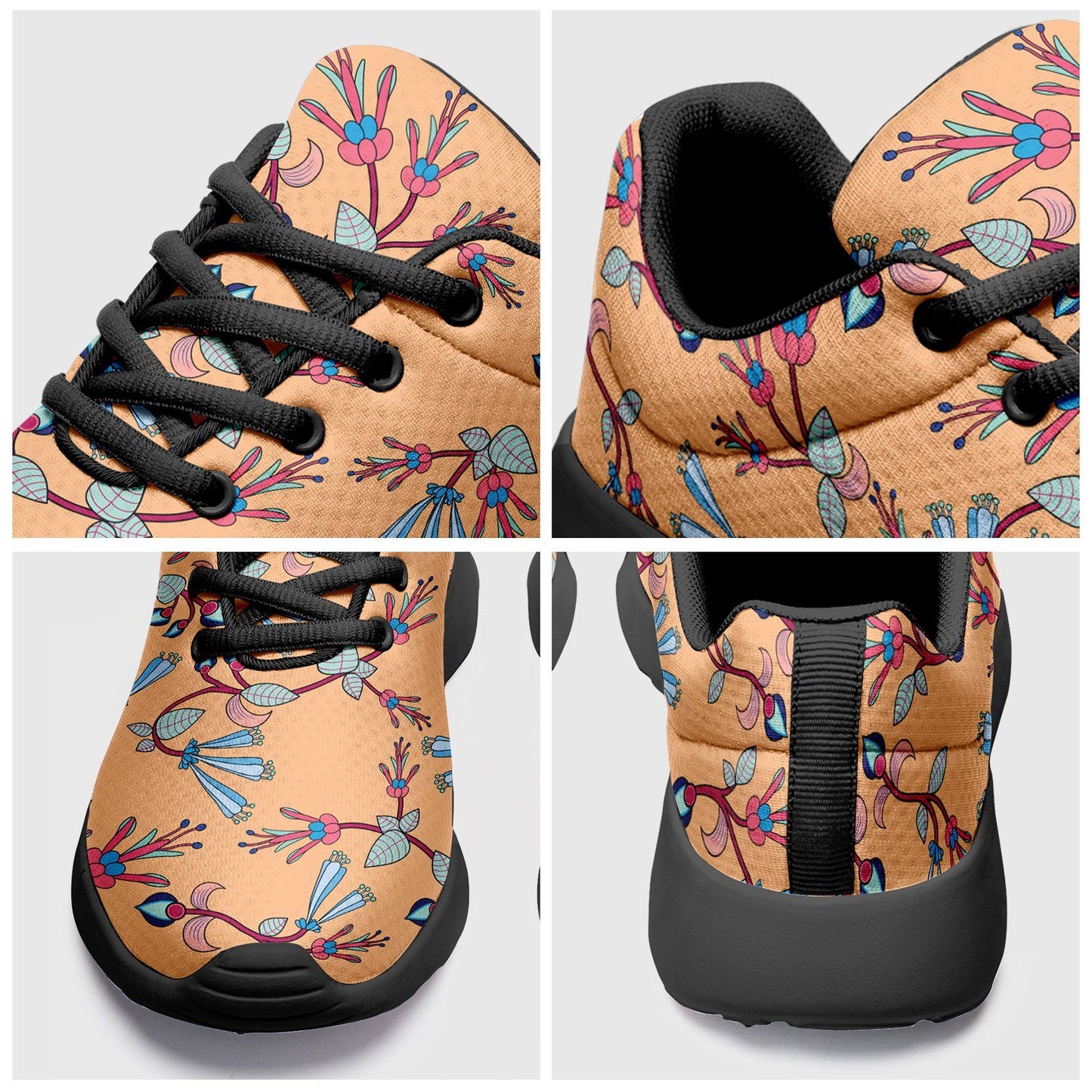 Swift Floral Peache Ikkaayi Sport Sneakers ikkaayi Herman 