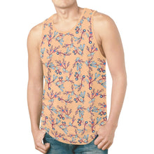 Load image into Gallery viewer, Swift Floral Peache New All Over Print Tank Top for Men (Model T46) New All Over Print Tank Top for Men (T46) e-joyer 
