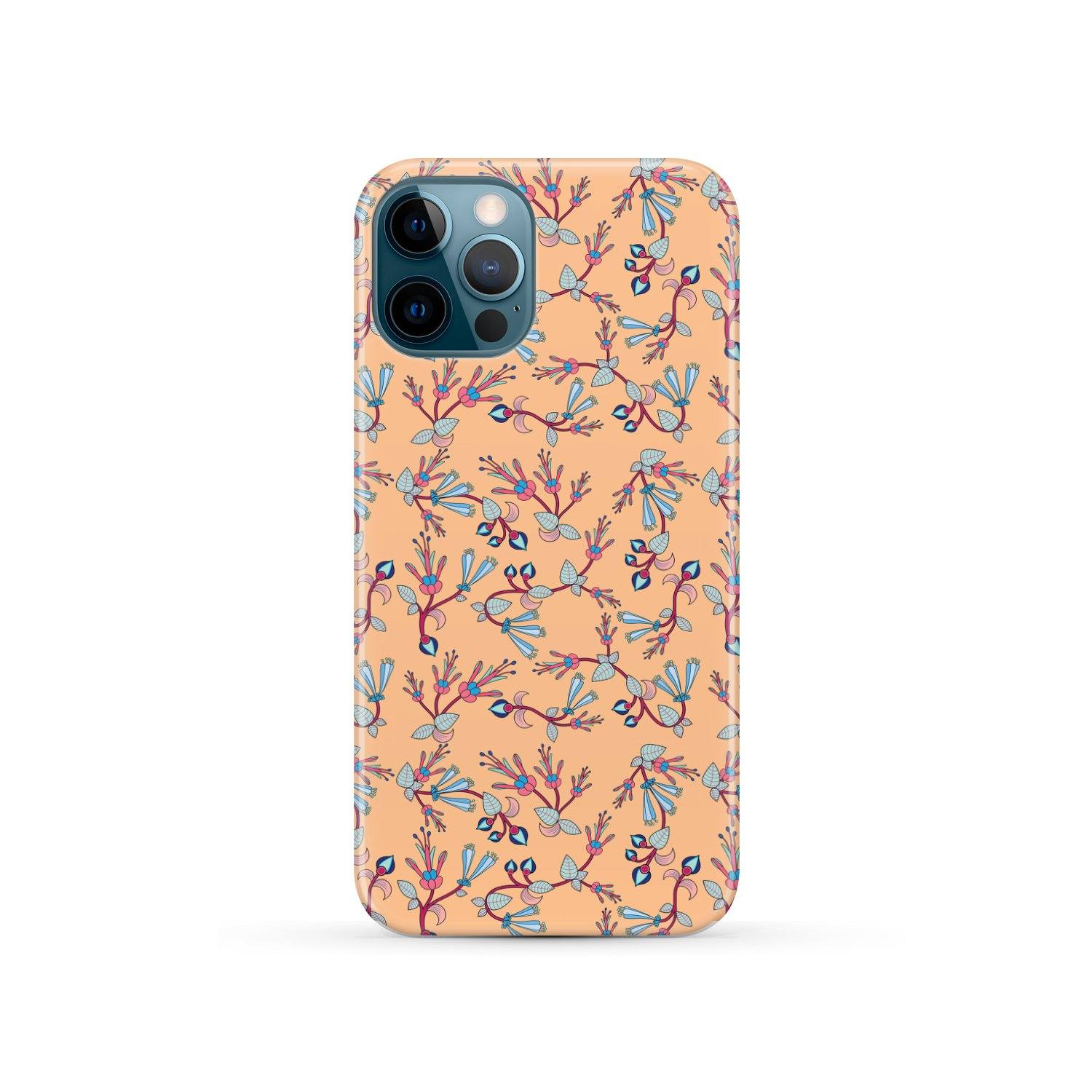 Swift Floral Peache Phone Case Phone Case wc-fulfillment iPhone 12 Pro 