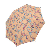 Load image into Gallery viewer, Swift Floral Peache Semi-Automatic Foldable Umbrella (Model U05) Semi-Automatic Foldable Umbrella e-joyer 
