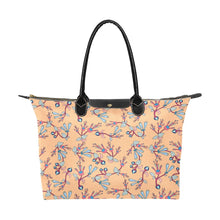 Load image into Gallery viewer, Swift Floral Peache Single-Shoulder Lady Handbag (Model 1714) bag e-joyer 
