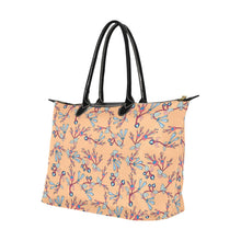 Load image into Gallery viewer, Swift Floral Peache Single-Shoulder Lady Handbag (Model 1714) bag e-joyer 
