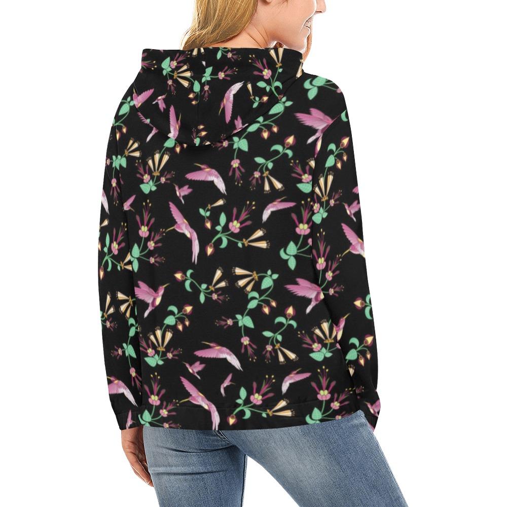 Swift Noir All Over Print Hoodie for Women (USA Size) (Model H13) All Over Print Hoodie for Women (H13) e-joyer 