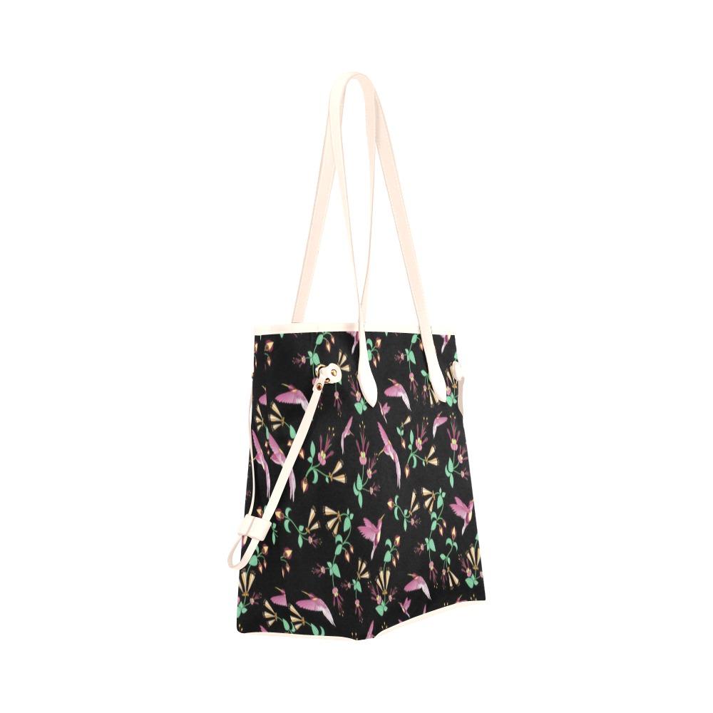 Swift Noir Clover Canvas Tote Bag (Model 1661) Clover Canvas Tote Bag (1661) e-joyer 