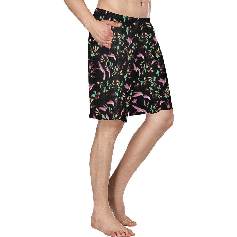 Swift Noir Men's All Over Print Casual Shorts (Model L23) short e-joyer 