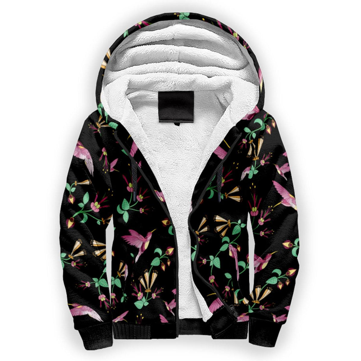 Swift Noir Sherpa Hoodie by 49 Dzine