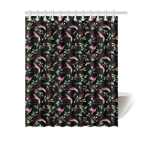 Swift Noir Shower Curtain 60