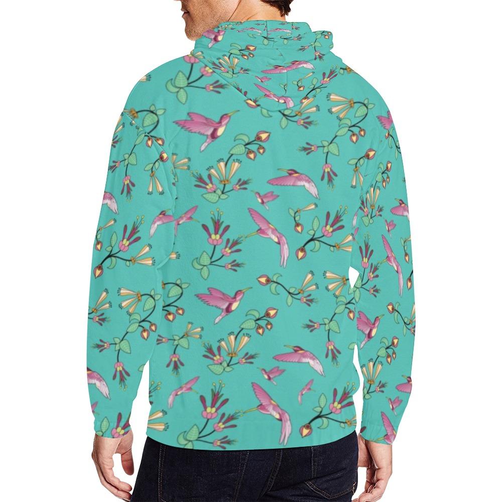 Swift Pastel All Over Print Full Zip Hoodie for Men (Model H14) All Over Print Full Zip Hoodie for Men (H14) e-joyer 