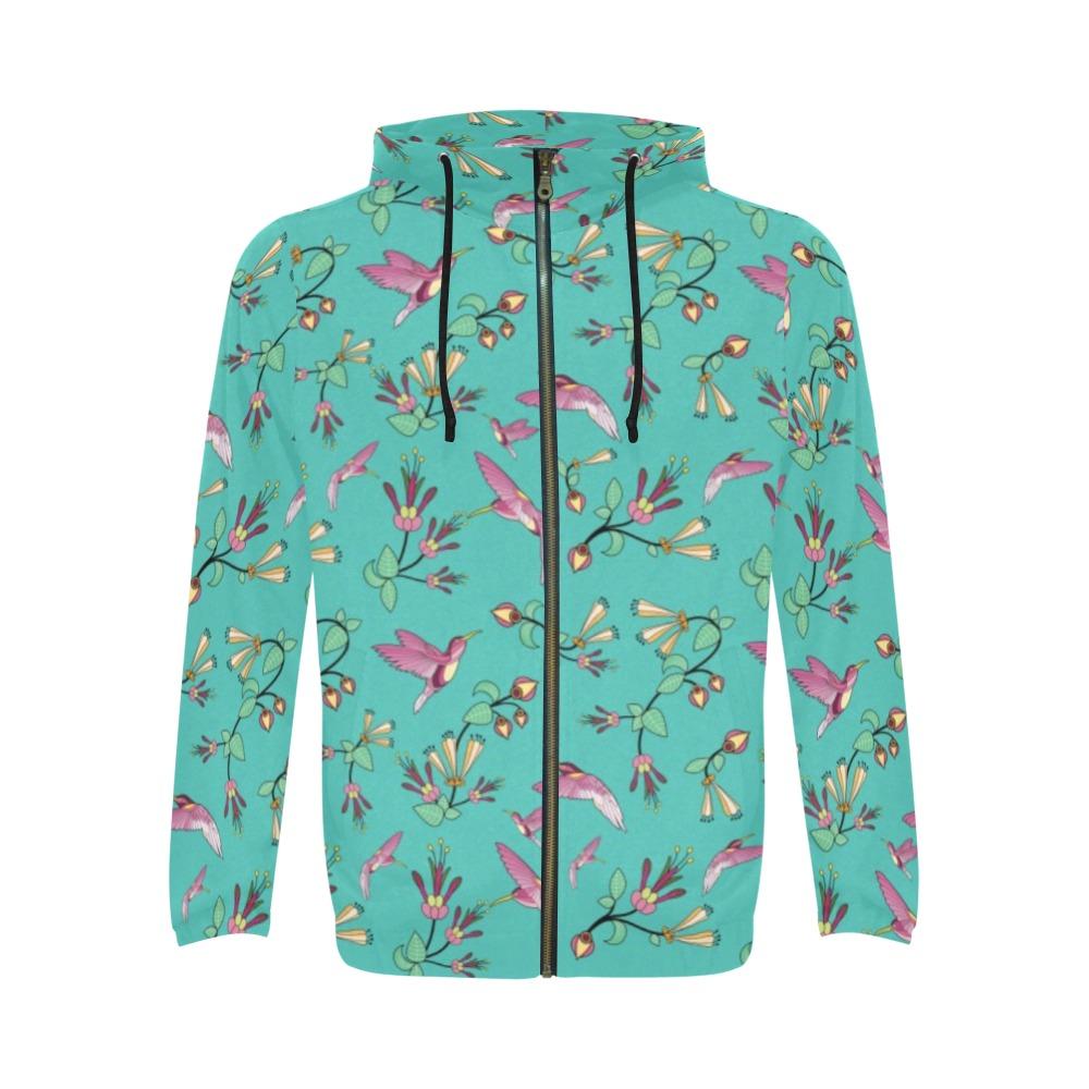 Swift Pastel All Over Print Full Zip Hoodie for Men (Model H14) All Over Print Full Zip Hoodie for Men (H14) e-joyer 