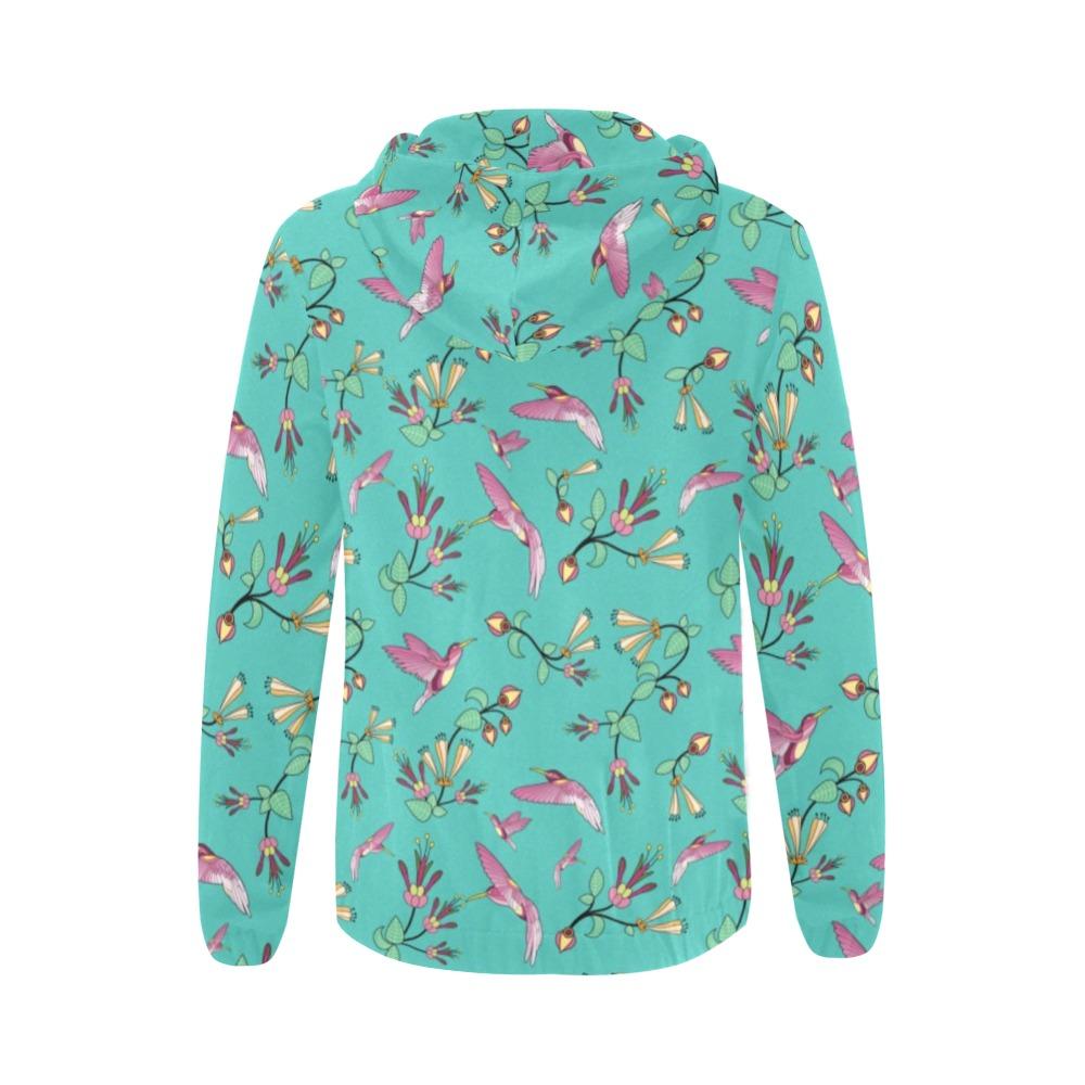 Swift Pastel All Over Print Full Zip Hoodie for Women (Model H14) All Over Print Full Zip Hoodie for Women (H14) e-joyer 