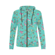 Load image into Gallery viewer, Swift Pastel All Over Print Full Zip Hoodie for Women (Model H14) All Over Print Full Zip Hoodie for Women (H14) e-joyer 
