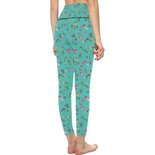 Load image into Gallery viewer, Swift Pastel All Over Print High-Waisted Leggings (Model L36) High-Waisted Leggings (L36) e-joyer 
