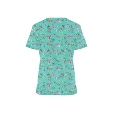 Load image into Gallery viewer, Swift Pastel All Over Print Scrub Top Scrub Top e-joyer 
