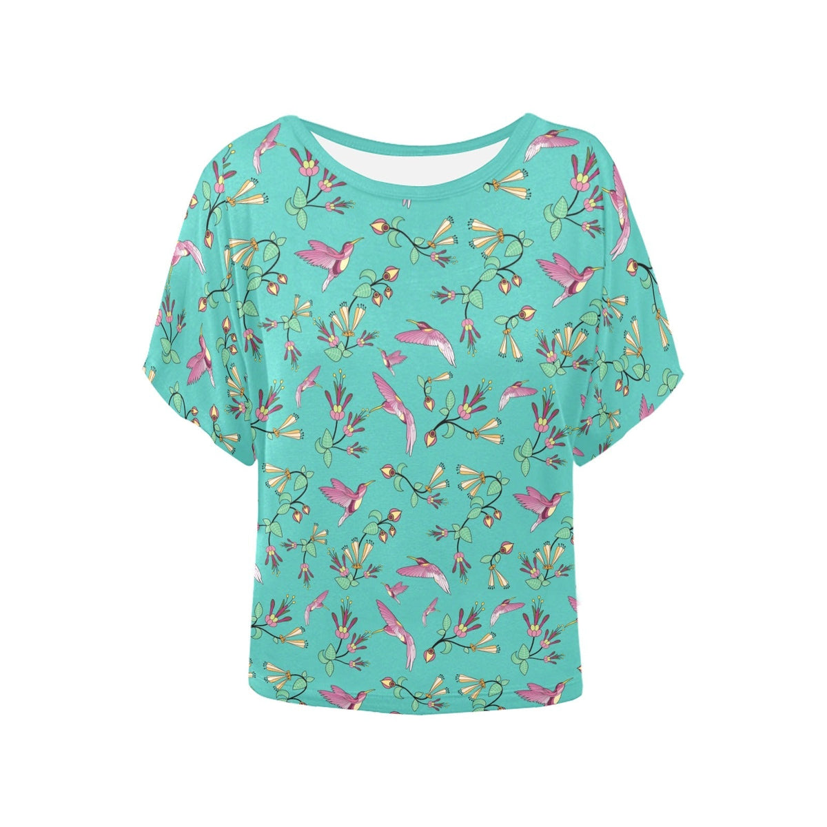 Swift Pastel Batwing Blouse – Women's Top by 49 Dzine