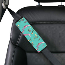 Load image into Gallery viewer, Swift Pastel Car Seat Belt Cover 7&#39;&#39;x12.6&#39;&#39; (Pack of 2) Car Seat Belt Cover 7x12.6 (Pack of 2) e-joyer 
