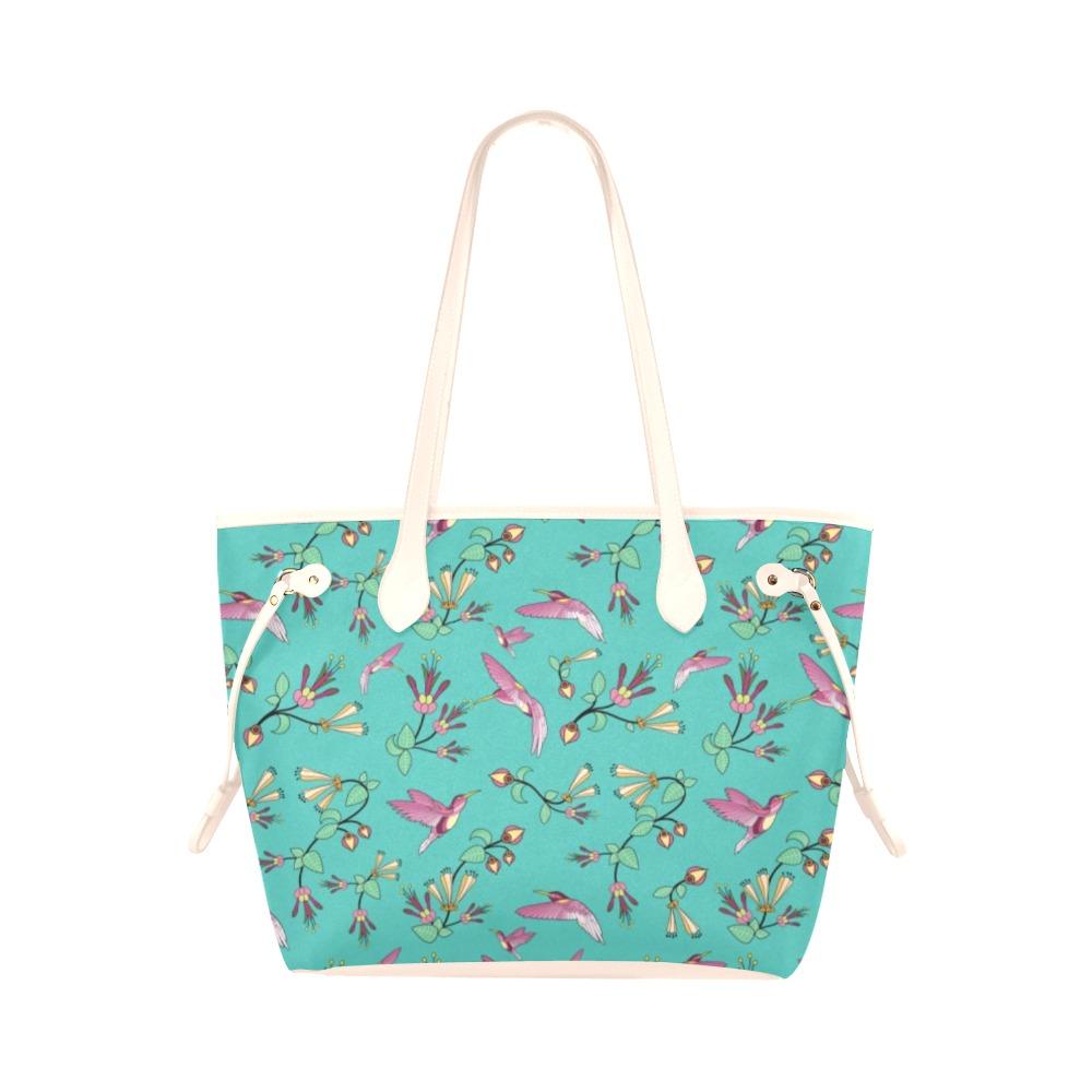 Swift Pastel Clover Canvas Tote Bag (Model 1661) Clover Canvas Tote Bag (1661) e-joyer 