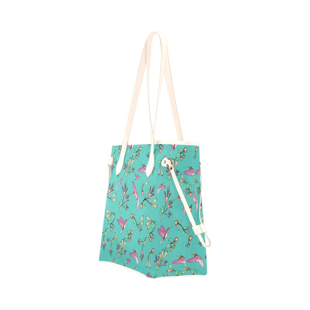 Swift Pastel Clover Canvas Tote Bag (Model 1661) Clover Canvas Tote Bag (1661) e-joyer 