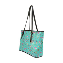 Load image into Gallery viewer, Swift Pastel Leather Tote Bag/Large (Model 1640) Leather Tote Bag (1640) e-joyer 
