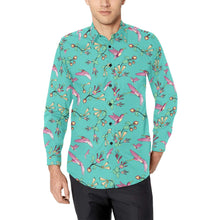 Load image into Gallery viewer, Swift Pastel Men&#39;s All Over Print Casual Dress Shirt (Model T61) Men&#39;s Dress Shirt (T61) e-joyer 
