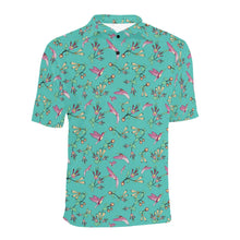 Load image into Gallery viewer, Swift Pastel Men&#39;s All Over Print Polo Shirt (Model T55) Men&#39;s Polo Shirt (Model T55) e-joyer 
