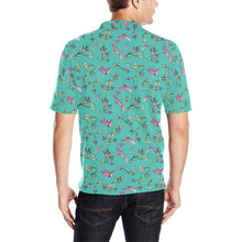 Load image into Gallery viewer, Swift Pastel Men&#39;s All Over Print Polo Shirt (Model T55) Men&#39;s Polo Shirt (Model T55) e-joyer 
