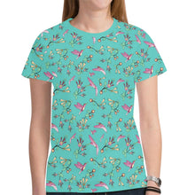 Load image into Gallery viewer, Swift Pastel New All Over Print T-shirt for Women (Model T45) tshirt e-joyer 
