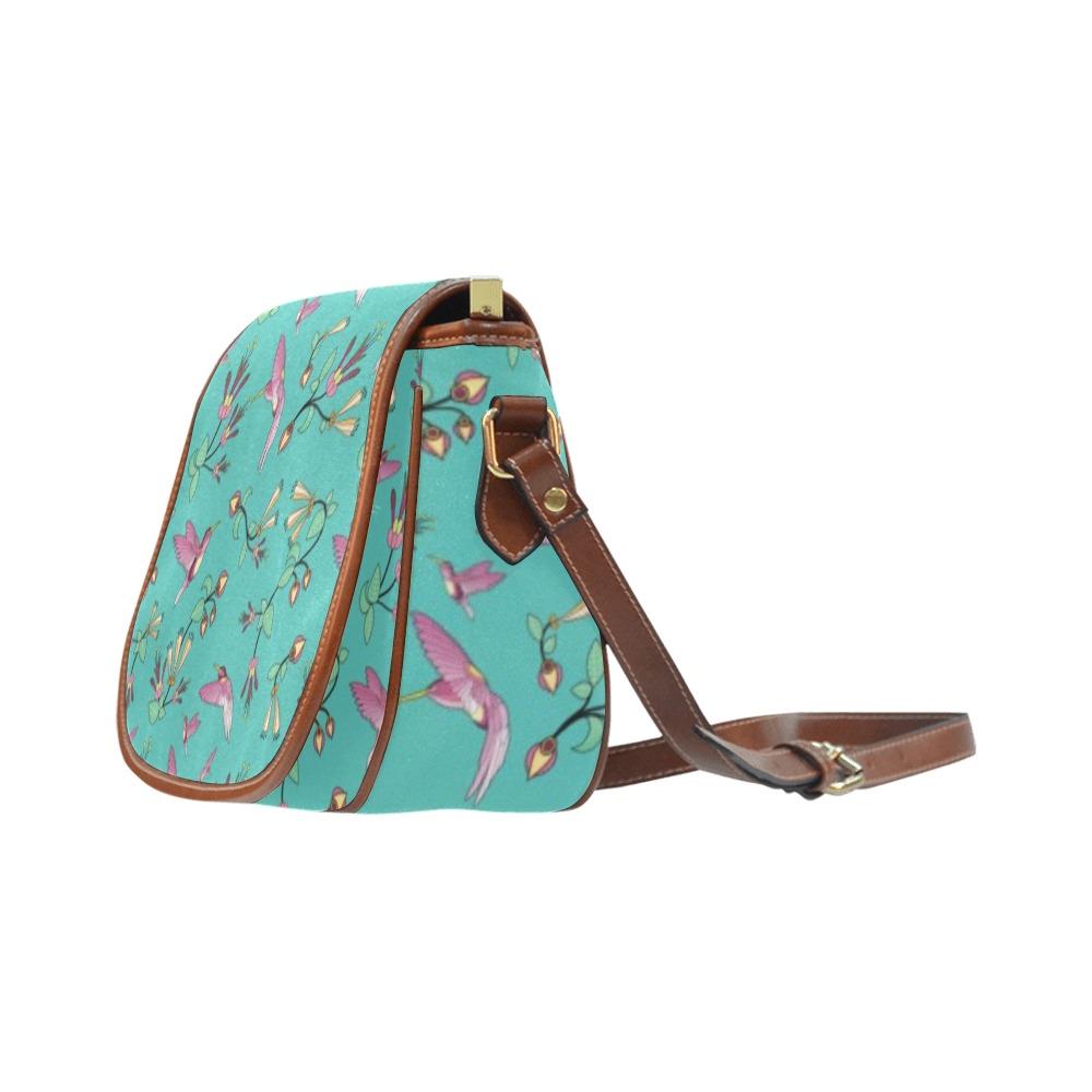 Swift Pastel Saddle Bag/Large (Model 1649) Saddle Bag/Large e-joyer 