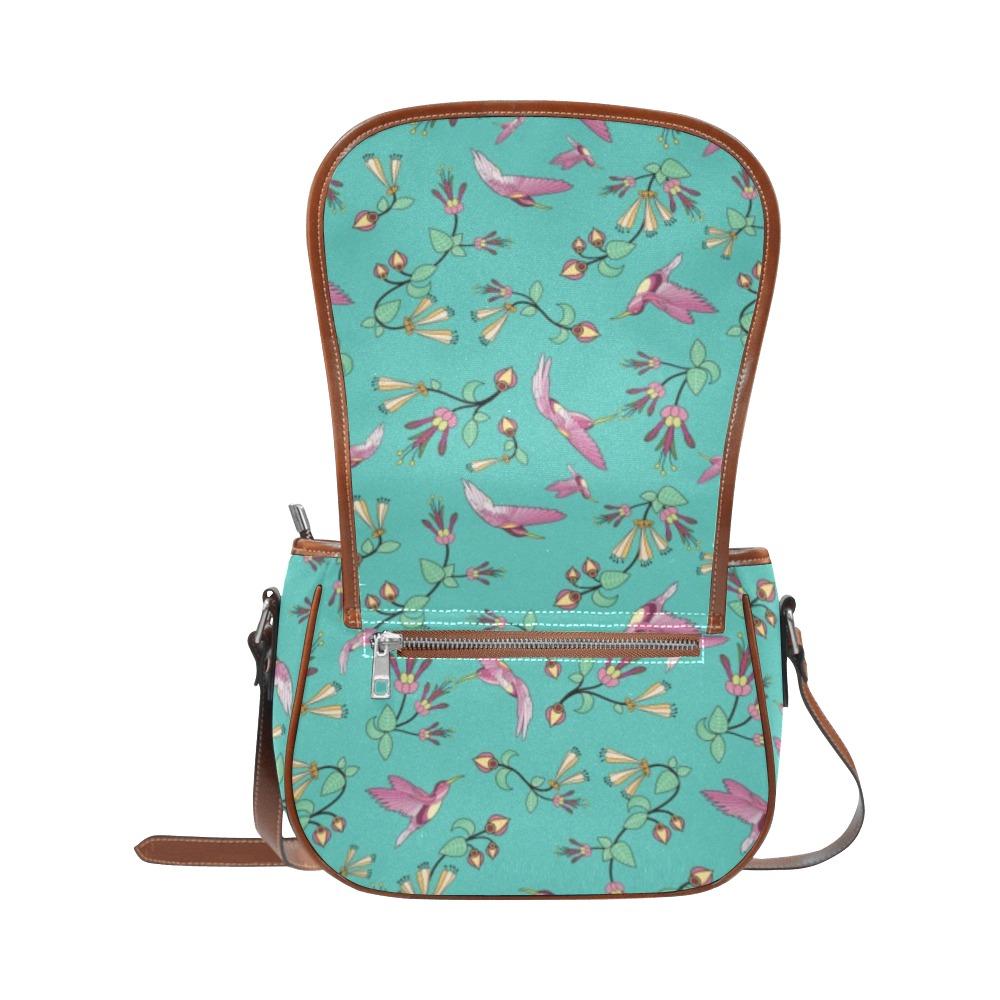 Swift Pastel Saddle Bag/Large (Model 1649) Saddle Bag/Large e-joyer 