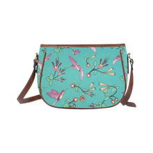 Load image into Gallery viewer, Swift Pastel Saddle Bag/Small (Model 1649) Full Customization Saddle Bag/Small (Full Customization) e-joyer 
