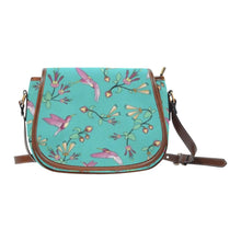 Load image into Gallery viewer, Swift Pastel Saddle Bag/Small (Model 1649) Full Customization Saddle Bag/Small (Full Customization) e-joyer 
