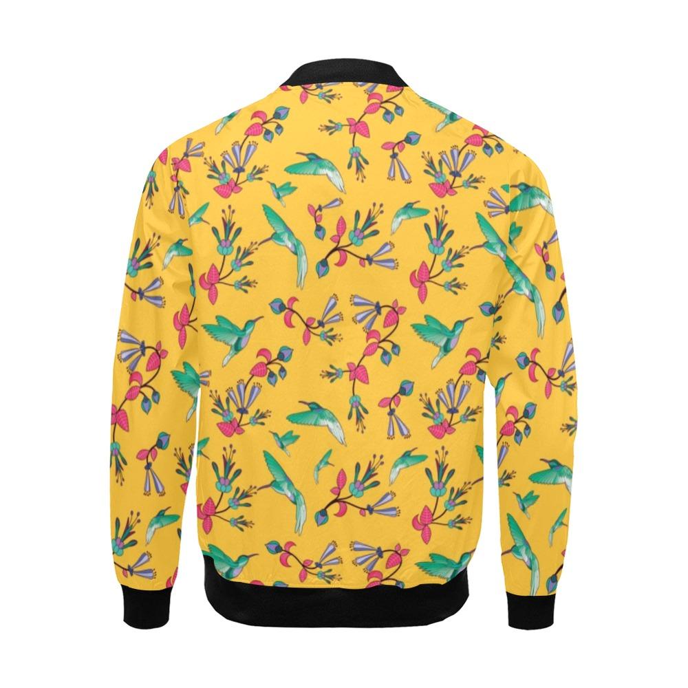 Swift Pastel Yellow All Over Print Bomber Jacket for Men (Model H19) All Over Print Bomber Jacket for Men (H19) e-joyer 