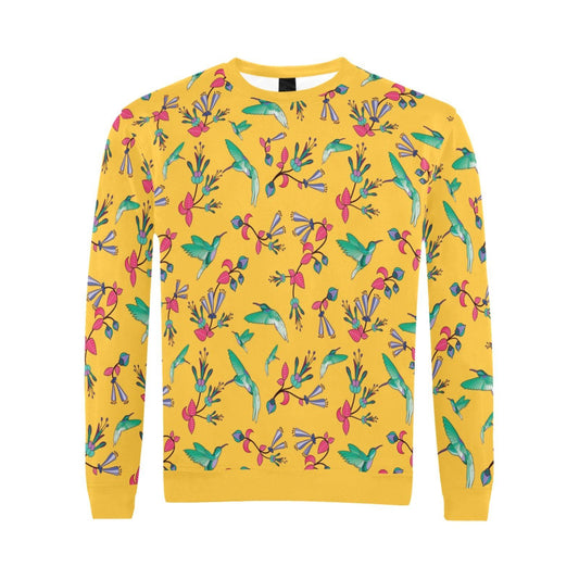 Swift Pastel Yellow All Over Print Crewneck Sweatshirt for Men (Model H18) shirt e-joyer 