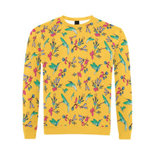 Load image into Gallery viewer, Swift Pastel Yellow All Over Print Crewneck Sweatshirt for Men (Model H18) shirt e-joyer 
