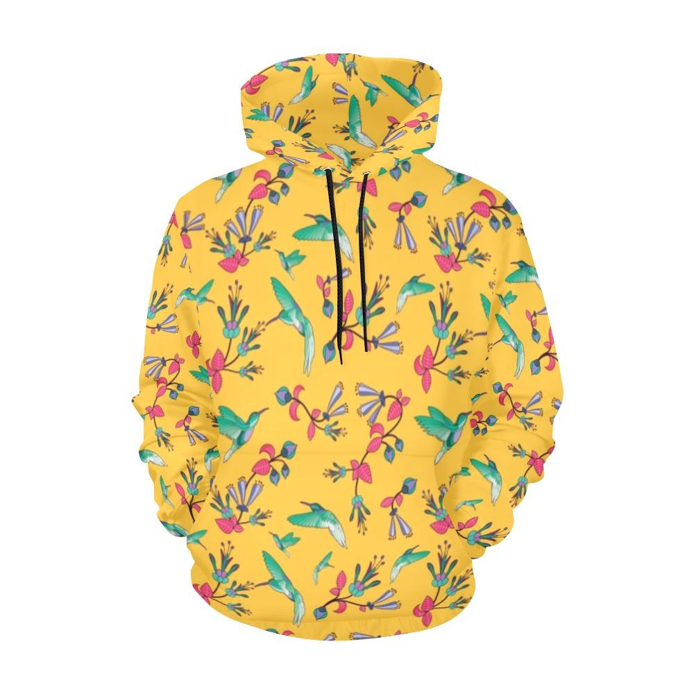 Swift Pastel Yellow All Over Print Hoodie for Women (USA Size) (Model H13) All Over Print Hoodie for Women (H13) e-joyer 