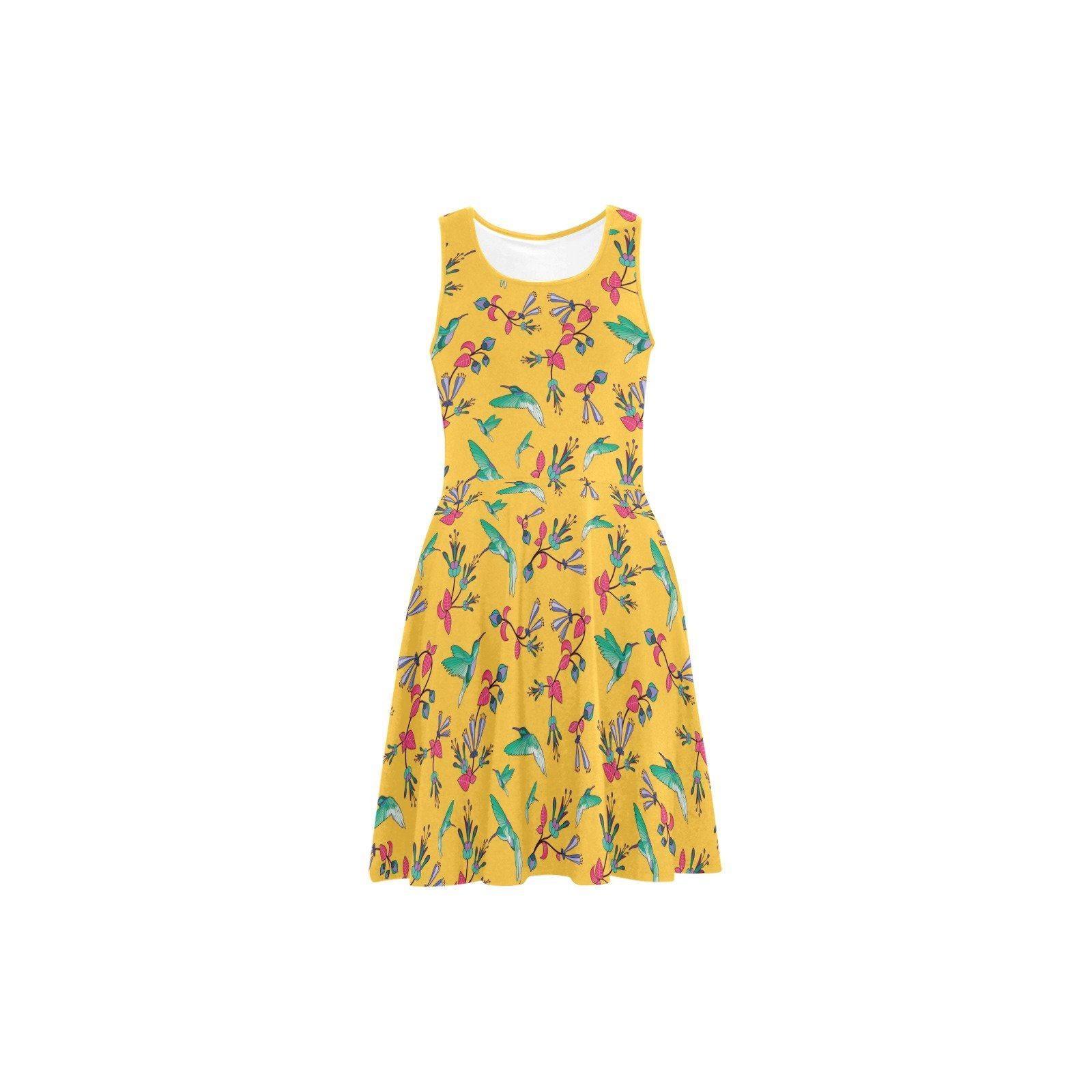 Swift Pastel Yellow Atalanta Sundress (Model D04) Atalanta Sundress (D04) e-joyer 