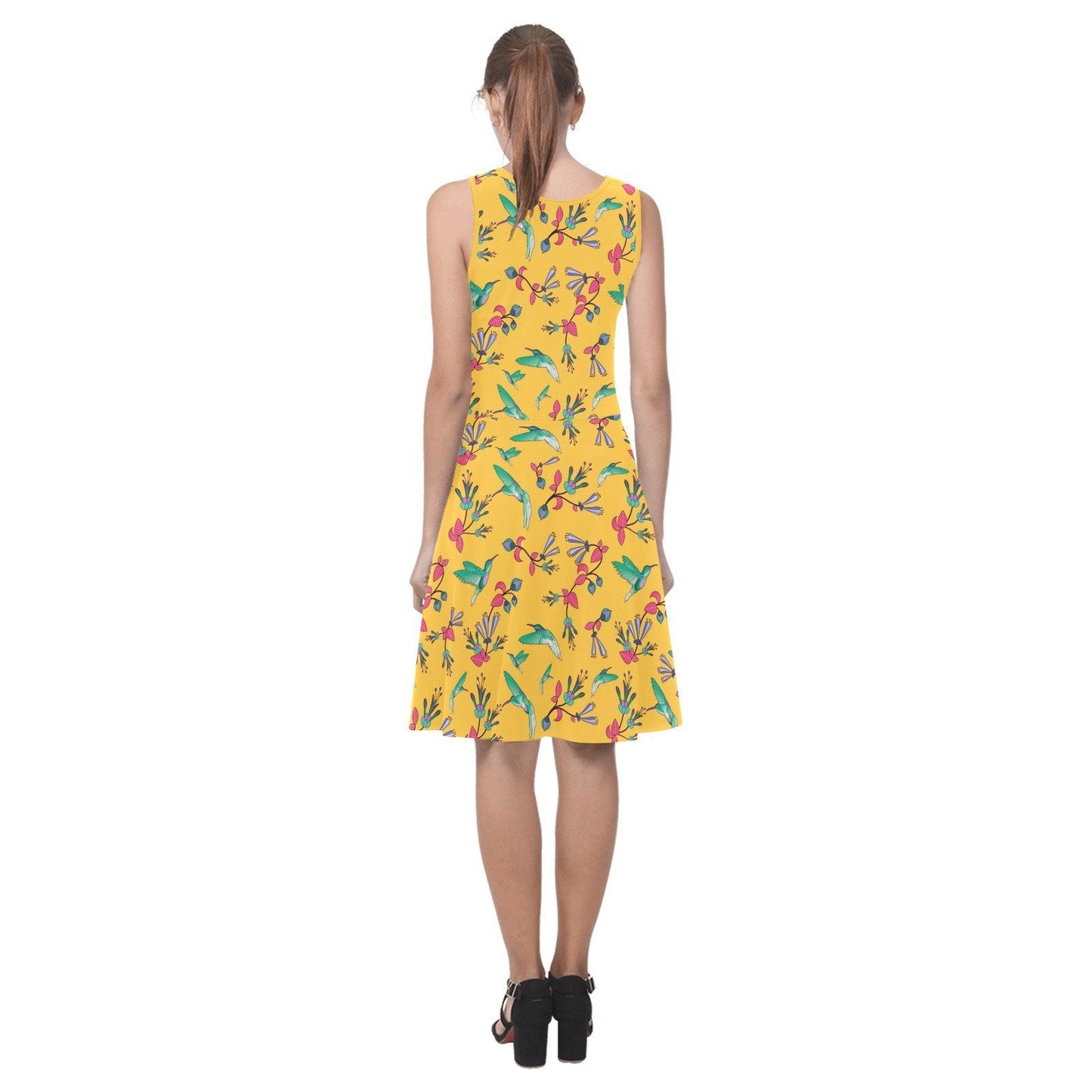 Swift Pastel Yellow Atalanta Sundress (Model D04) Atalanta Sundress (D04) e-joyer 