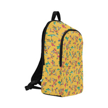 Load image into Gallery viewer, Swift Pastel Yellow Fabric Backpack for Adult (Model 1659) Casual Backpack for Adult (1659) e-joyer 
