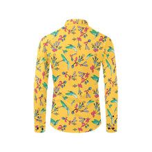 Load image into Gallery viewer, Swift Pastel Yellow Men&#39;s All Over Print Casual Dress Shirt (Model T61) Men&#39;s Dress Shirt (T61) e-joyer 
