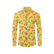 Load image into Gallery viewer, Swift Pastel Yellow Men&#39;s All Over Print Casual Dress Shirt (Model T61) Men&#39;s Dress Shirt (T61) e-joyer 
