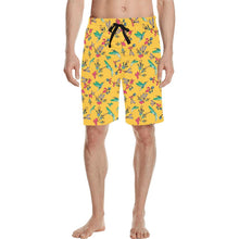 Load image into Gallery viewer, Swift Pastel Yellow Men&#39;s All Over Print Casual Shorts (Model L23) short e-joyer 
