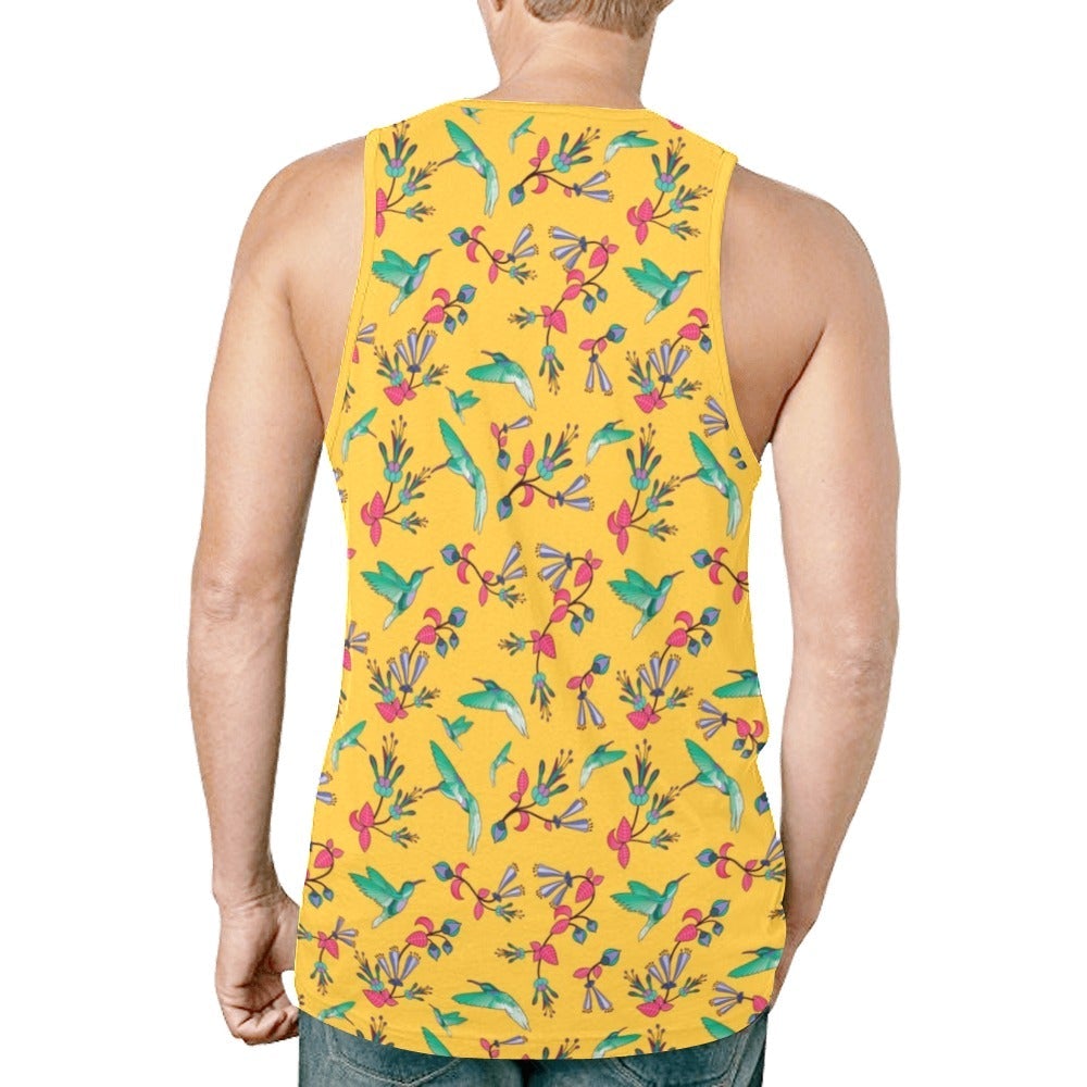 Swift Pastel Yellow New All Over Print Tank Top for Men (Model T46) New All Over Print Tank Top for Men (T46) e-joyer 