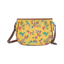 Load image into Gallery viewer, Swift Pastel Yellow Saddle Bag/Large (Model 1649) Saddle Bag/Large e-joyer 
