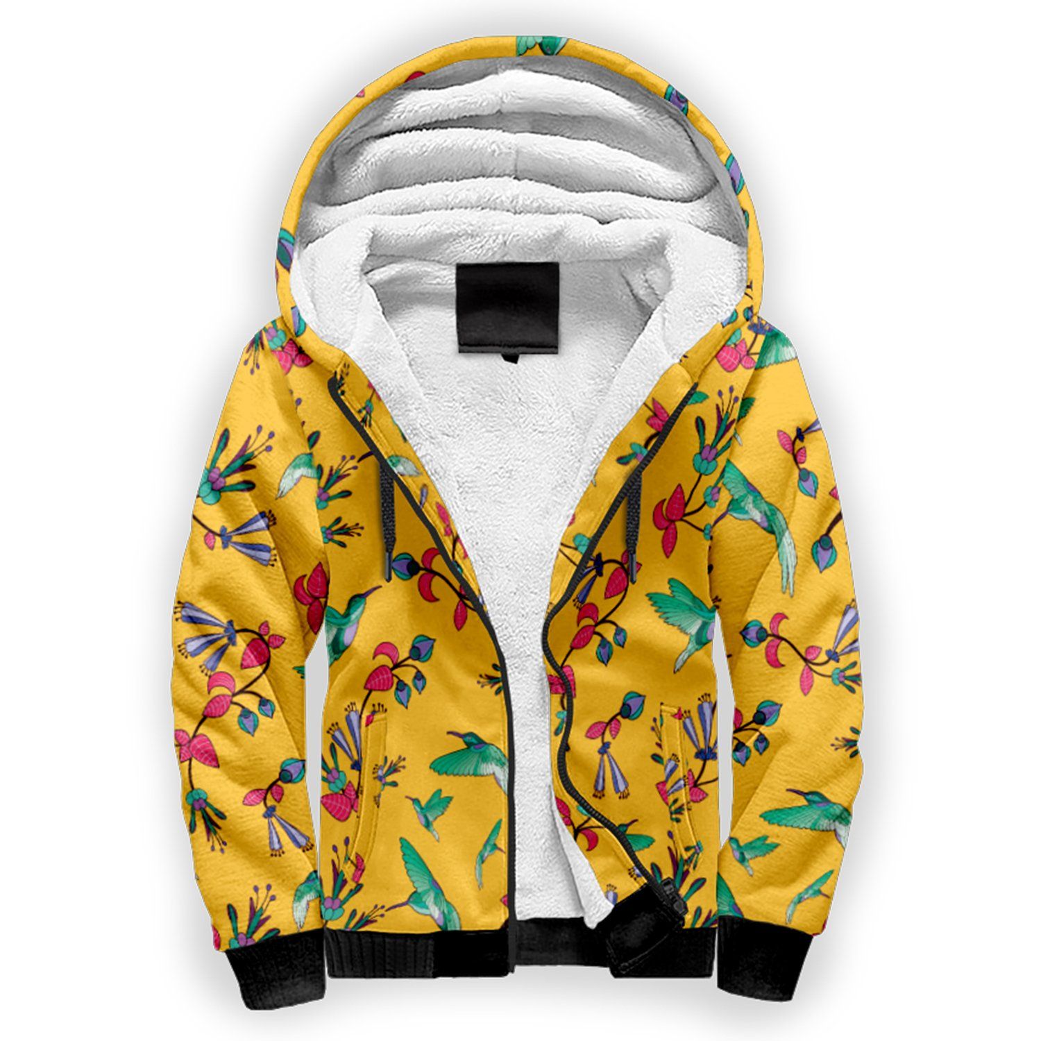 Swift Pastel Yellow Sherpa Hoodie hoodie Herman 