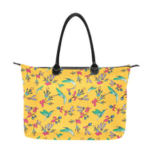 Load image into Gallery viewer, Swift Pastel Yellow Single-Shoulder Lady Handbag (Model 1714) bag e-joyer 
