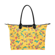 Load image into Gallery viewer, Swift Pastel Yellow Single-Shoulder Lady Handbag (Model 1714) bag e-joyer 
