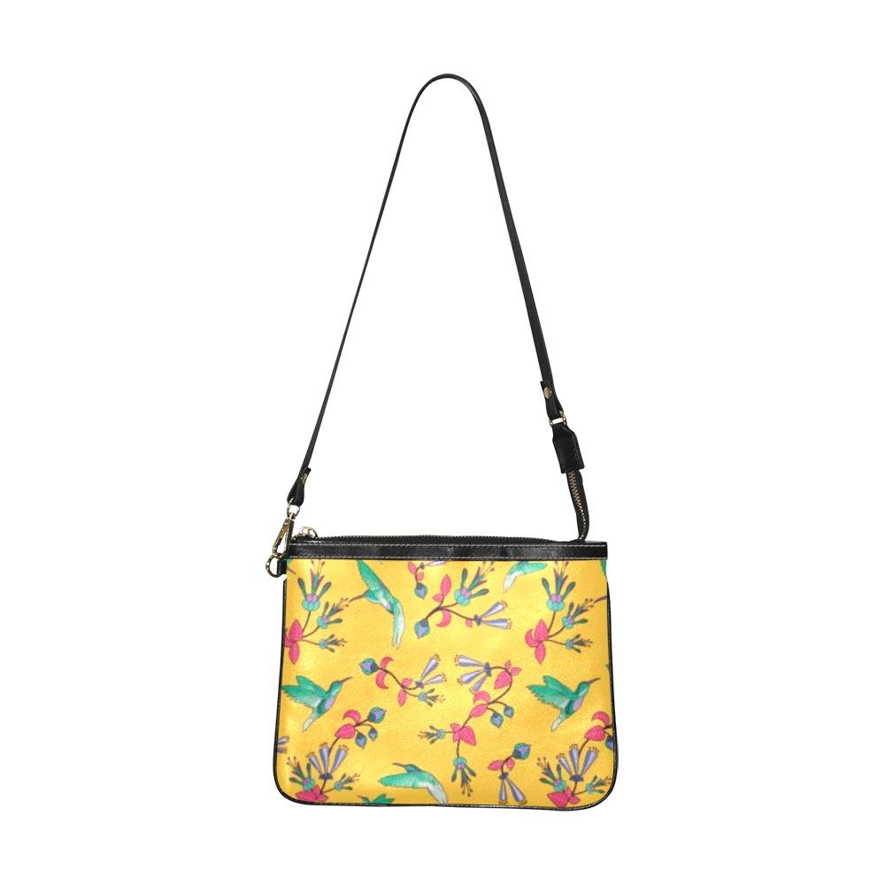 Swift Pastel Yellow Small Shoulder Bag (Model 1710) Small Shoulder Bag (1710) e-joyer 