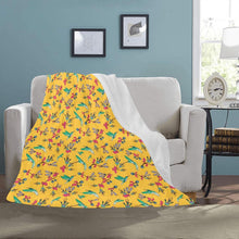 Load image into Gallery viewer, Swift Pastel Yellow Ultra-Soft Micro Fleece Blanket 50&quot;x60&quot; Ultra-Soft Blanket 50&#39;&#39;x60&#39;&#39; e-joyer 
